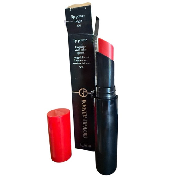 Giorgio Armani Lip Power Longwear Vivid Color Lipstick – Shade 300 Bright - Picture 2 of 5